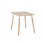 โต๊ะหน้าเหลี่ยมขาไม้ FST020100