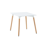 โต๊ะหน้าเหลี่ยมขาไม้ FST020101