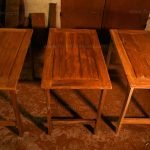 โต๊ะไม้เหลี่ยม รุ่น FCA010 รหัส FSCT050200