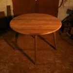 โต๊ะกลมไม้แท้ รุ่น FCA009 รหัส FSCT050100